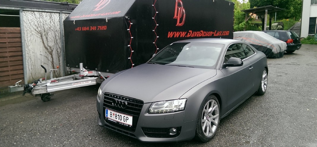 Audi matt lackiert