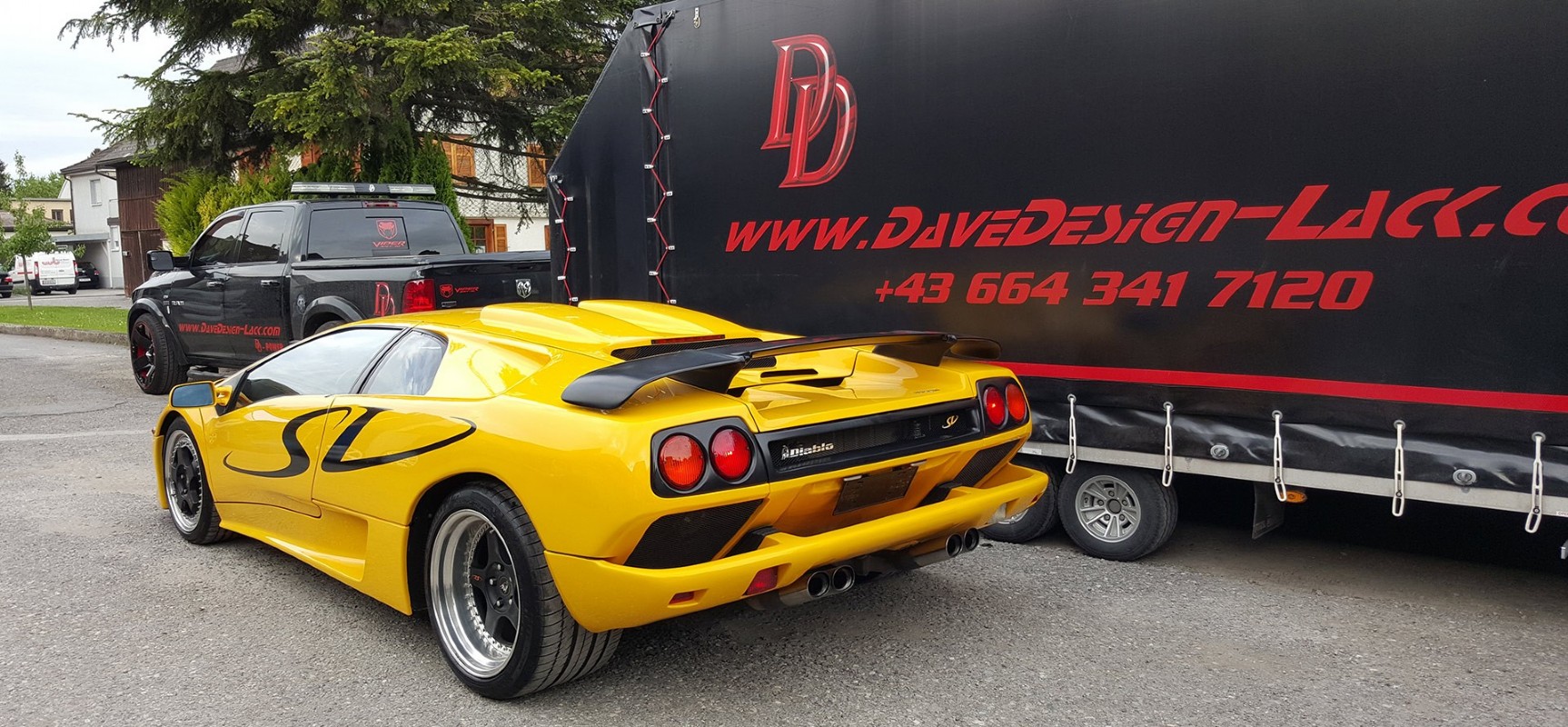 Lackierung von DaveDesign